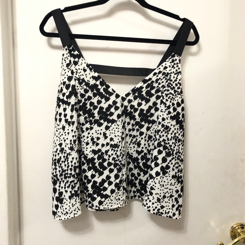 Zara  Sleeveless Floral Top